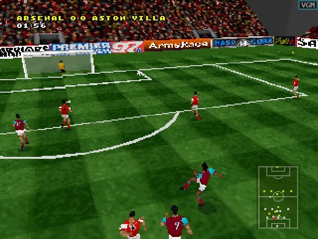 Backdrop artwork for Actua Soccer: Club Edition