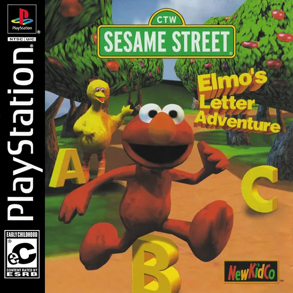 Elmo's Letter Adventure box art