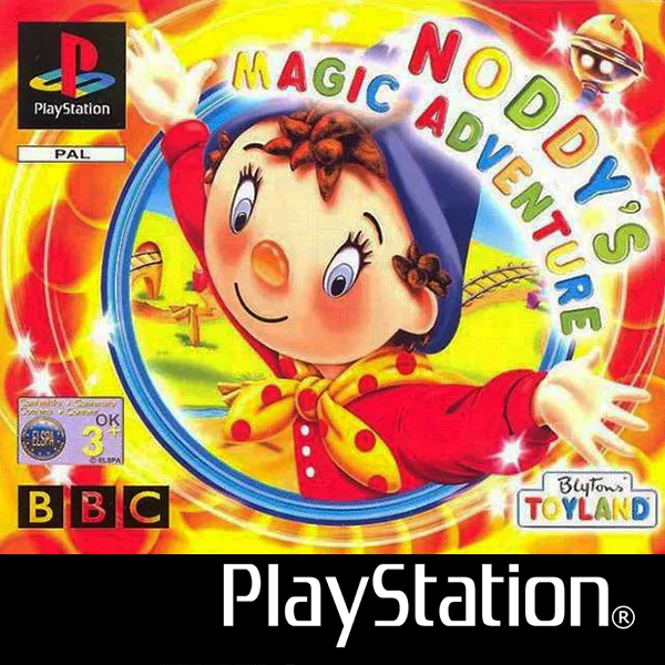 Backdrop artwork for Noddy's Magic Adventure
