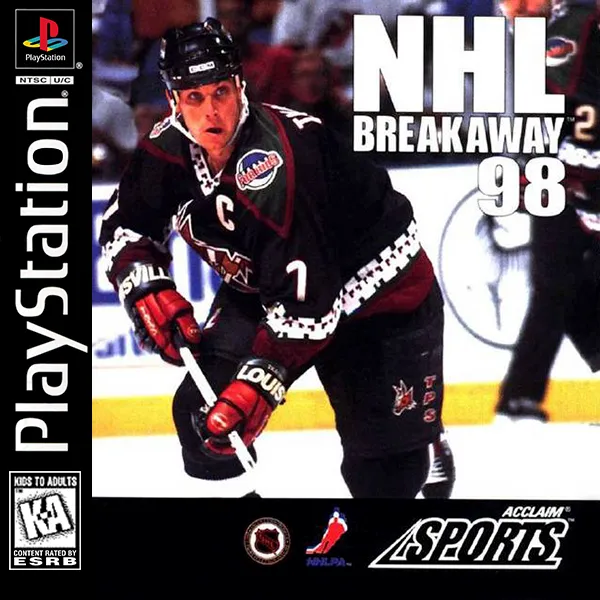 NHL Breakaway 98 box art