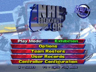 NHL Breakaway 98 screenshot