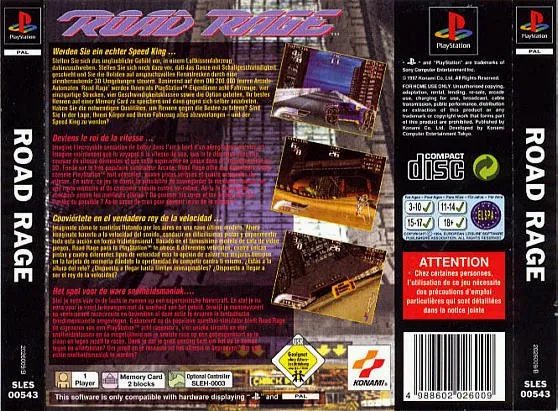 Road Rage box back