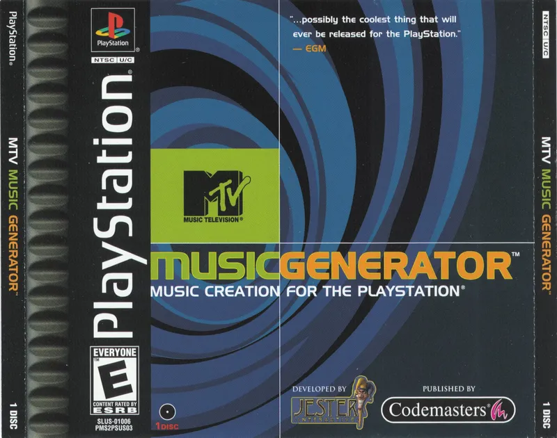 MTV Music Generator box art
