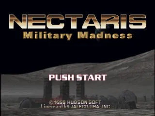 Backdrop artwork for Nectaris: Military Madness