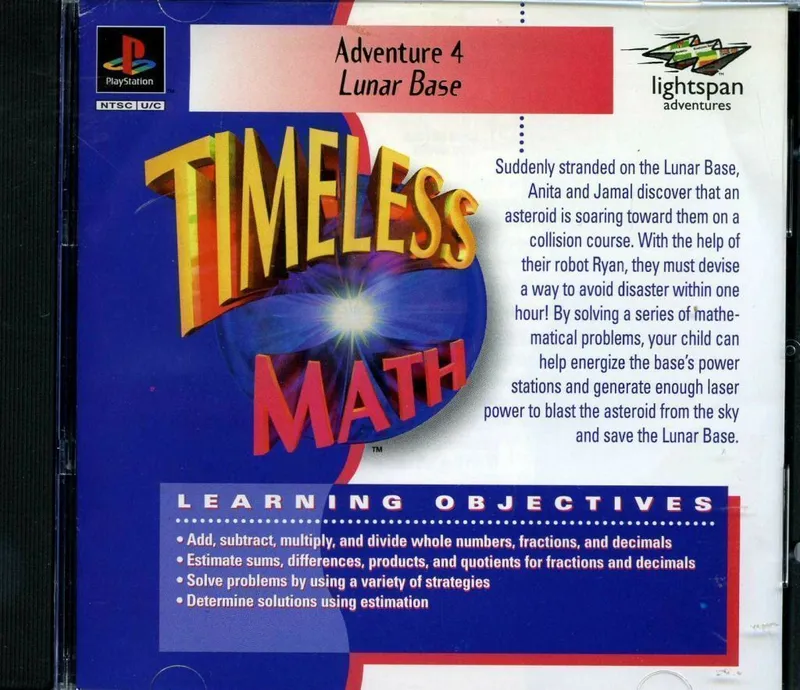 Timeless Math 4: Lunar Base box art