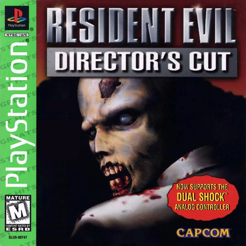 Resident Evil: Director's Cut: Dual Shock Ver. box art