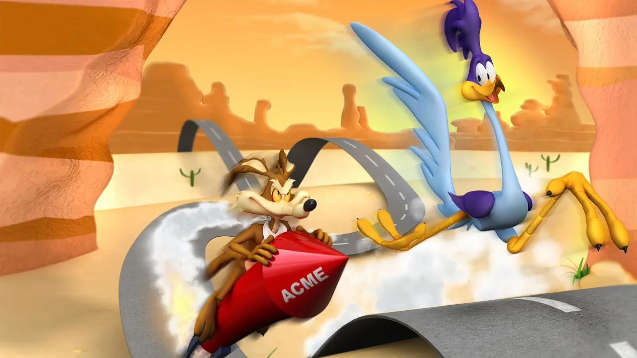 Backdrop artwork for Looney Tunes: Sheep Raider