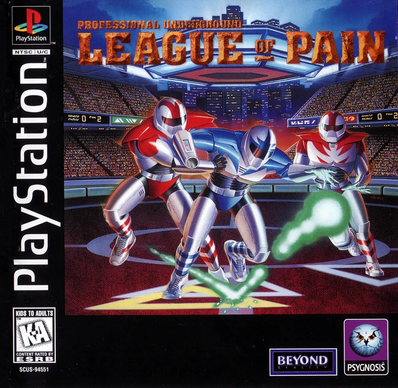 League of Pain: Professional Underground box art