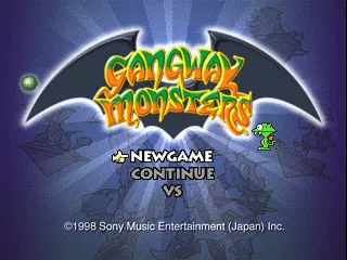 Backdrop artwork for Gangway Monsters
