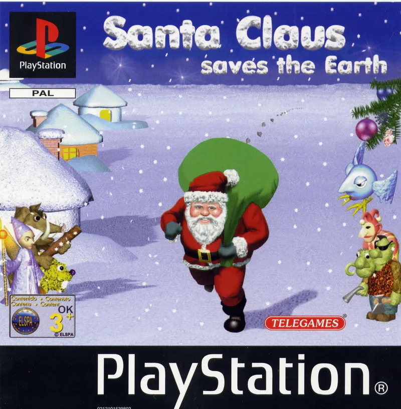 Santa Claus Saves the Earth box art