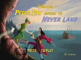 Disney's Peter Pan in Return to Never Land screenshot