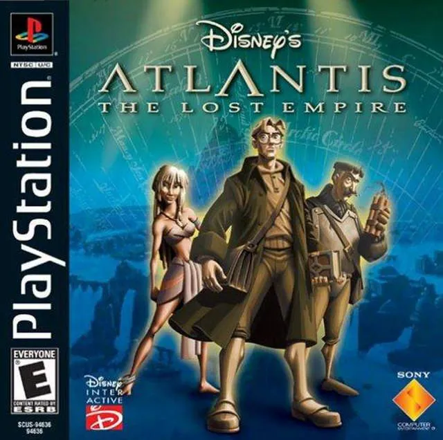 Disney's Atlantis: The Lost Empire box art