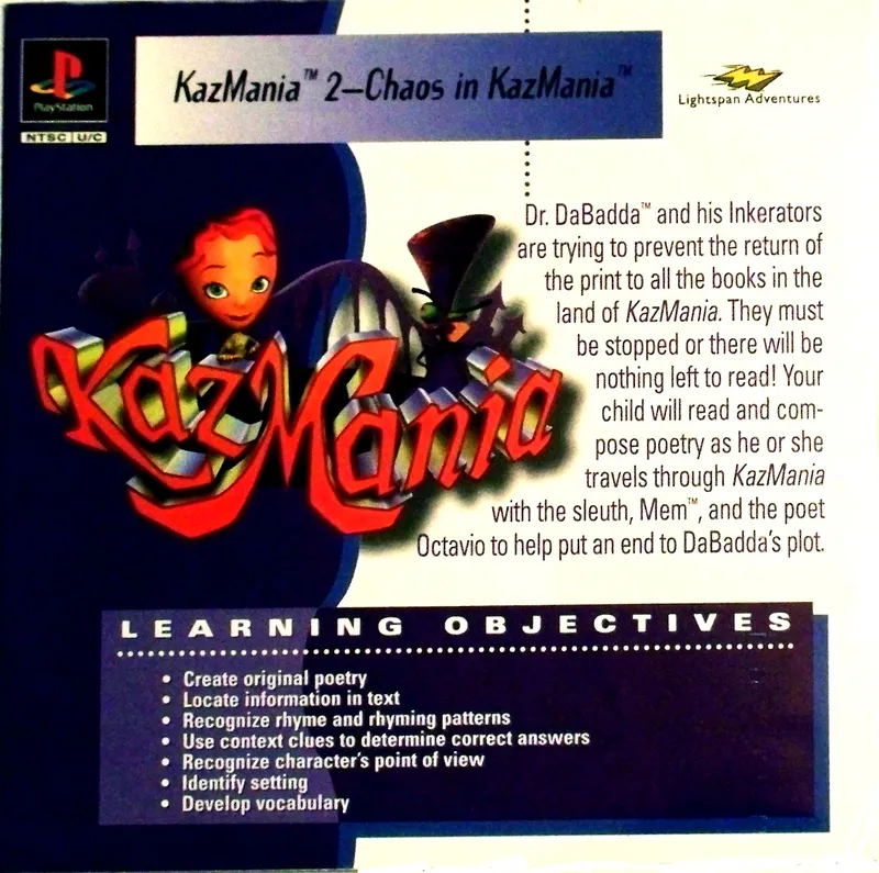 Backdrop artwork for Kazmania 2: Chaos in Kazmania