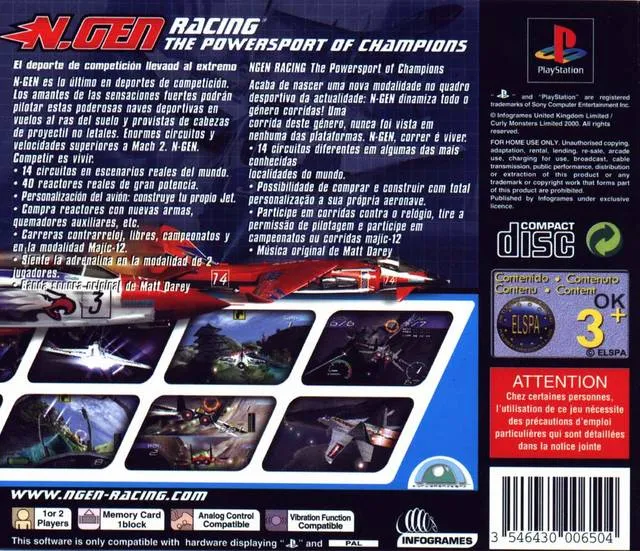 N-Gen Racing box back