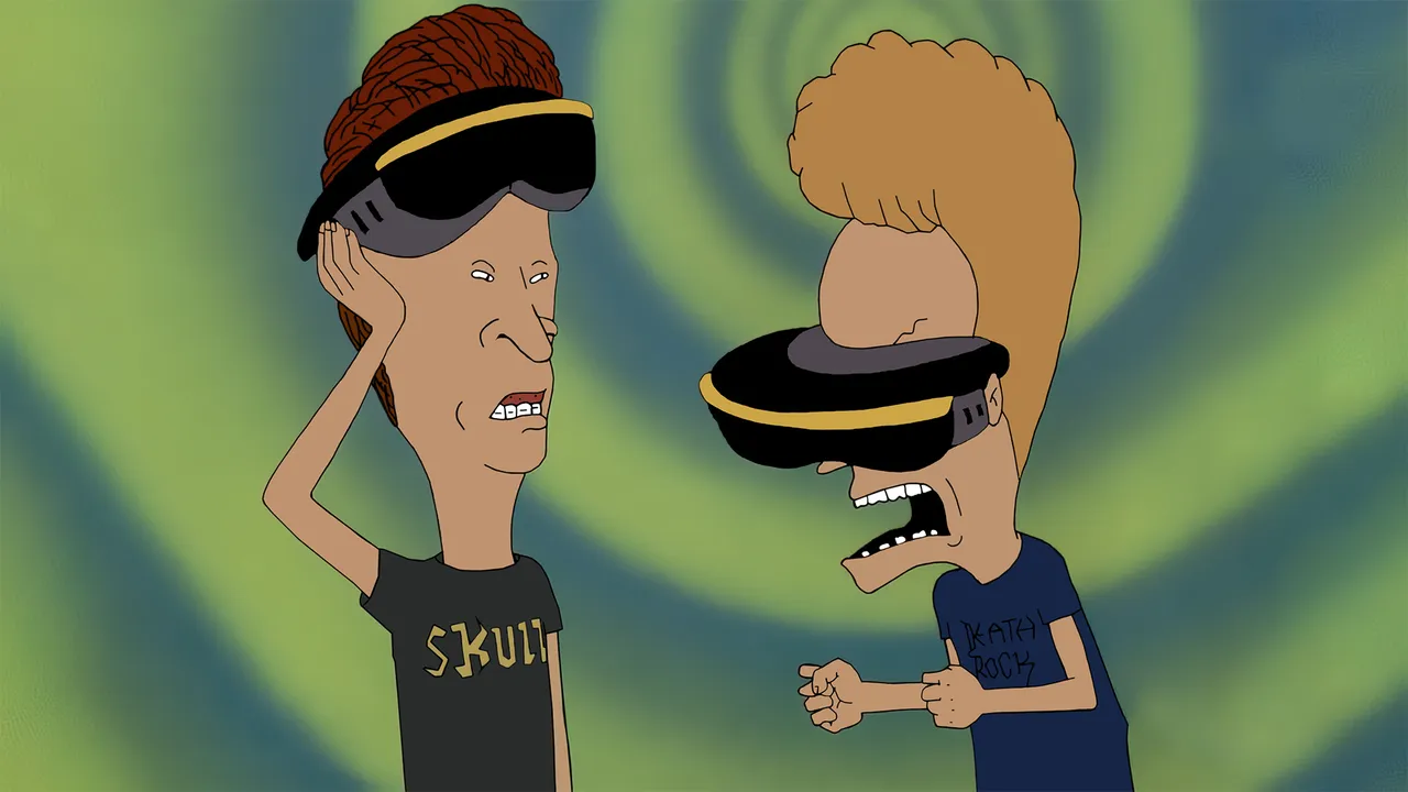 Backdrop artwork for Beavis & Butt-head: Virtual Aho Shoukougun