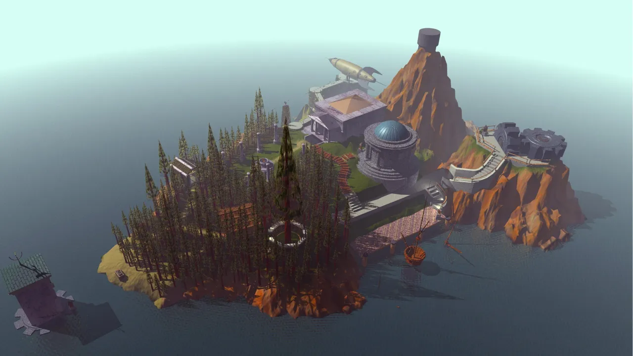 Backdrop artwork for Myst