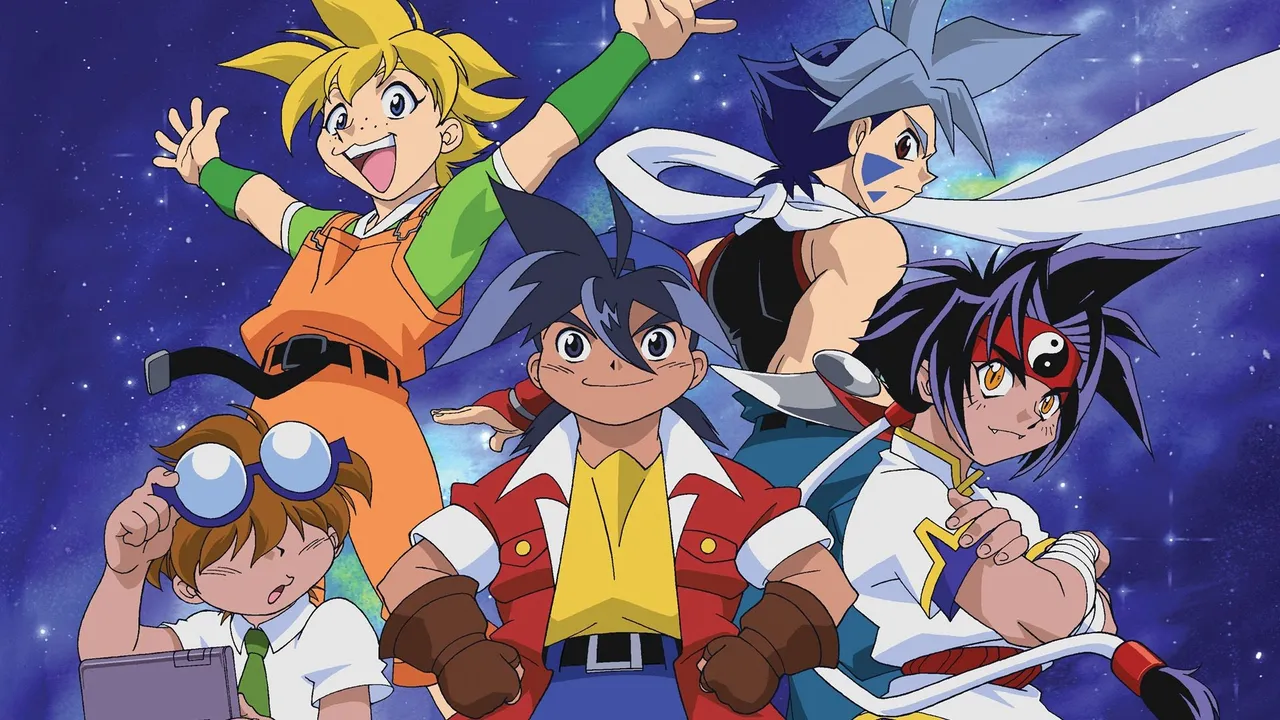 Backdrop artwork for BeyBlade: Let it Rip!
