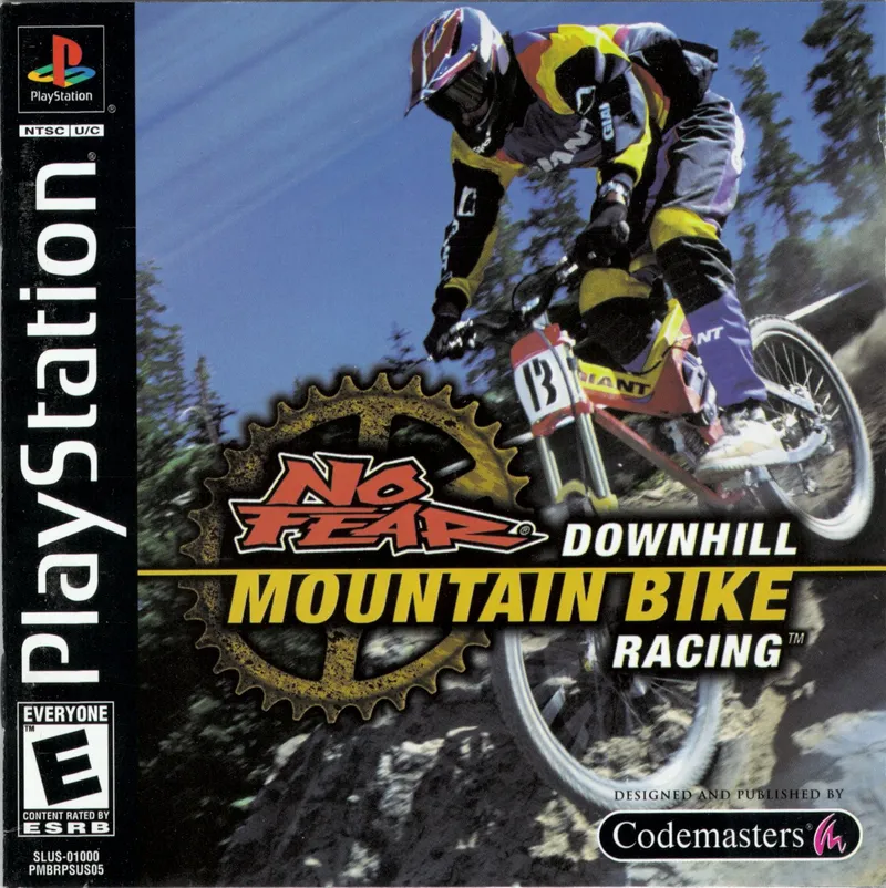 No Fear Downhill Mountain Bike Racing box art