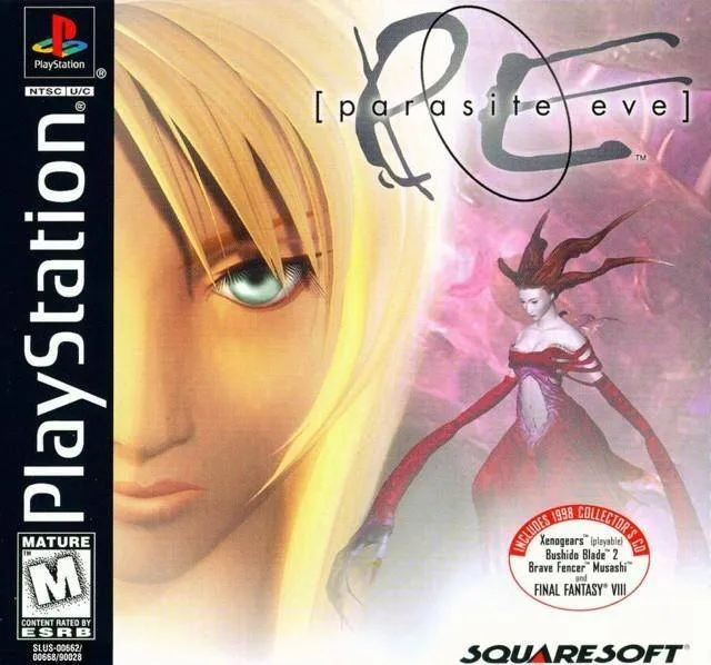 Backdrop artwork for Squaresoft on PlayStation 1998 Collector's CD Vol. 1