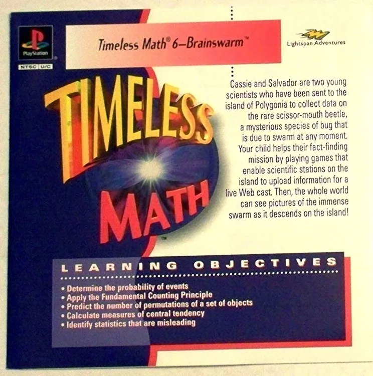 Timeless Math 6: Brainswarm box art
