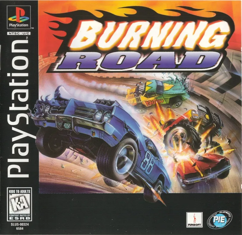 Burning Road box art