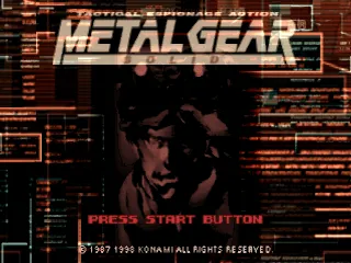Metal Gear Solid screenshot
