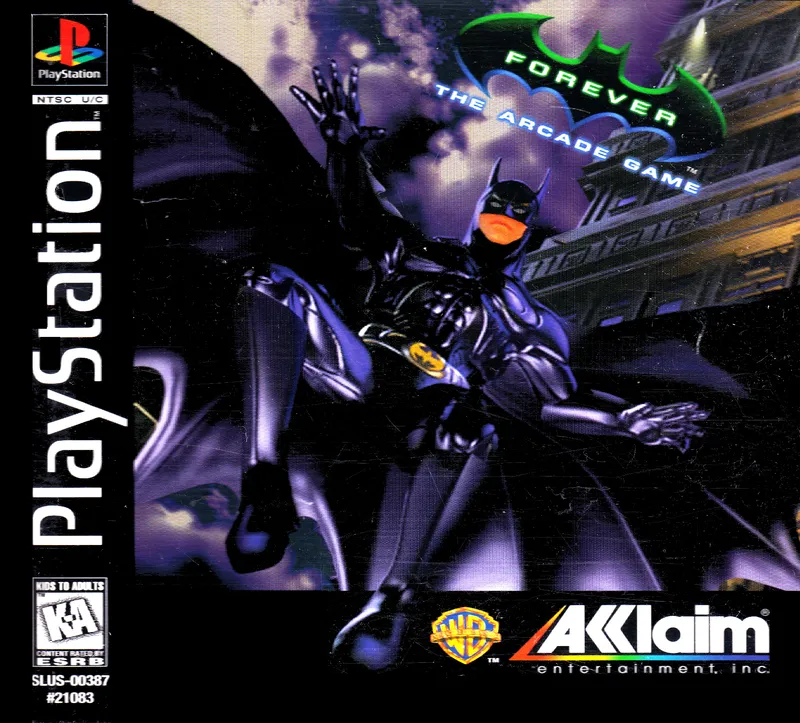 Batman Forever: The Arcade Game box art