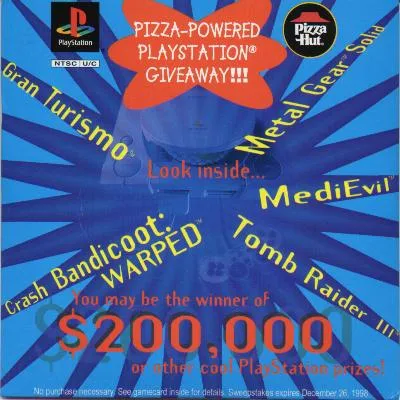 Backdrop artwork for Pizza Hut Demo CD