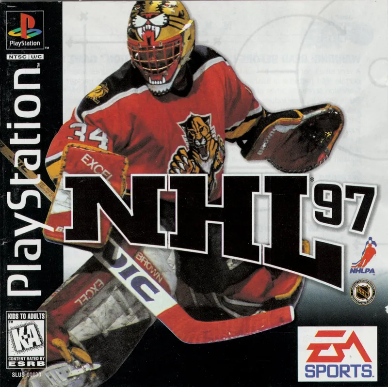 NHL 97 box art