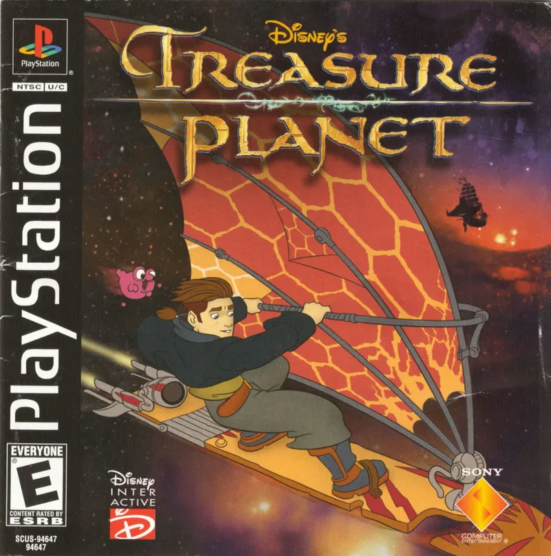 Disney's Treasure Planet box art