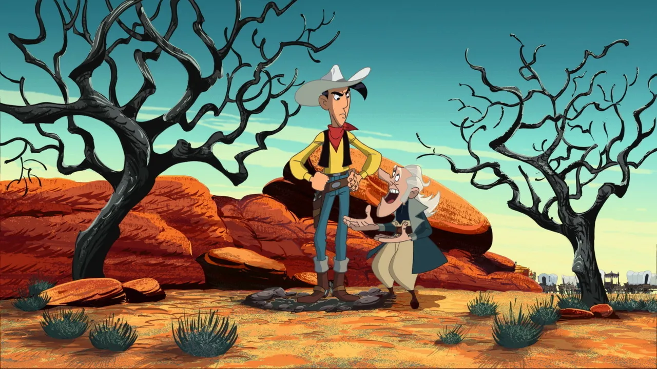 Backdrop artwork for Lucky Luke
