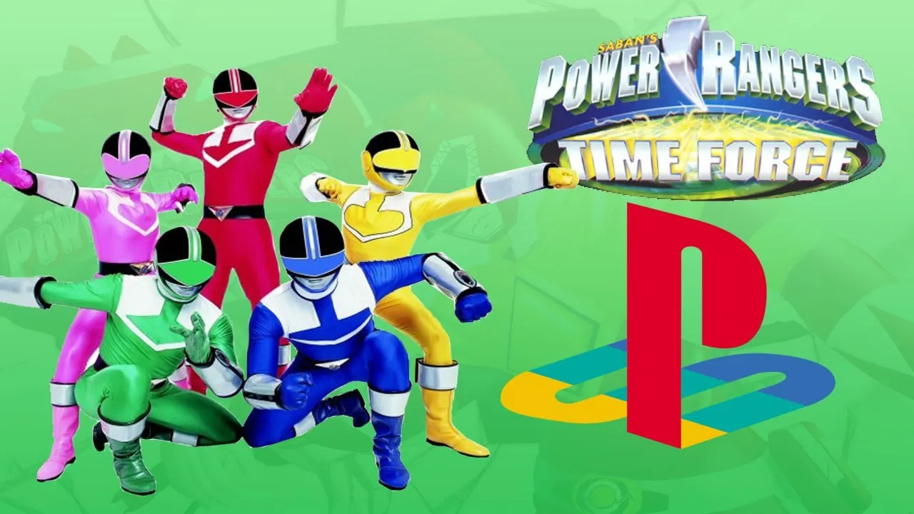 Backdrop artwork for Power Rangers: Time Force
