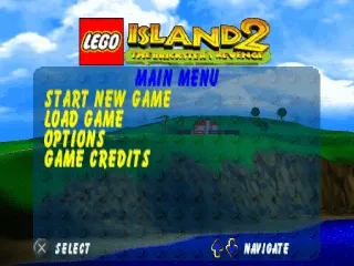 Backdrop artwork for LEGO Island 2: The Brickster's Revenge