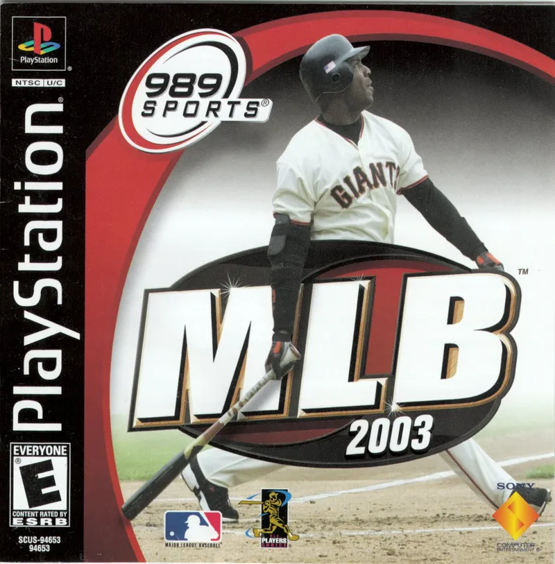 MLB 2003 box art