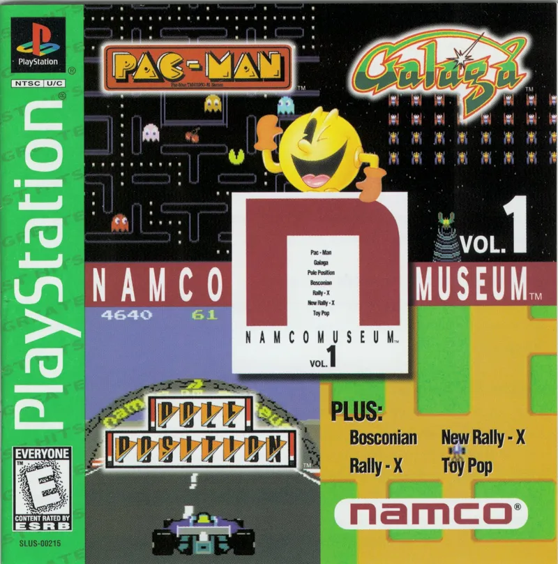 Namco Museum Vol. 1 box art