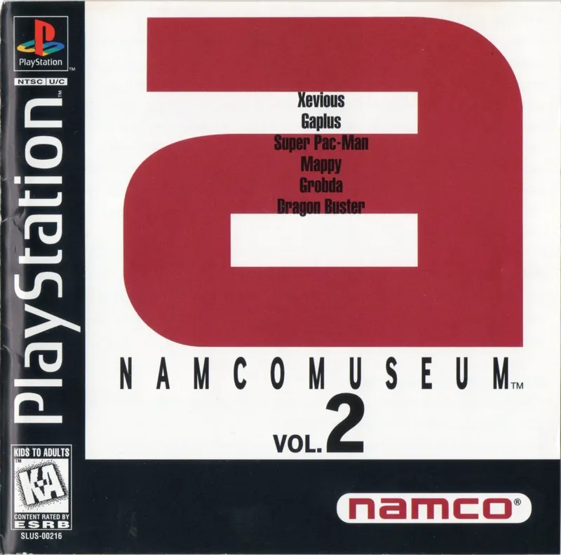 Namco Museum Vol. 2 box art