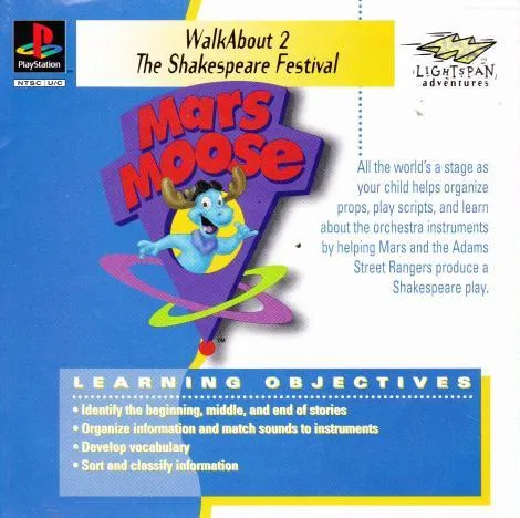 Backdrop artwork for Mars Moose Adventure: Walkabout 2: The Shakespeare Festival
