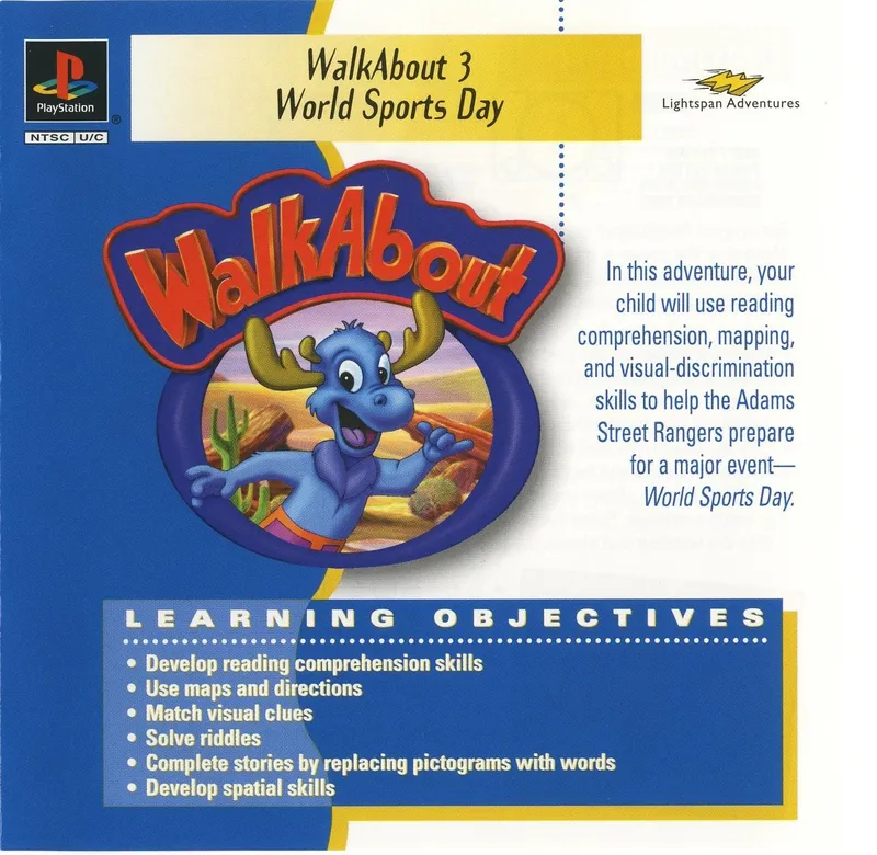 Backdrop artwork for Mars Moose Adventure: Walkabout 3: World Sports Day