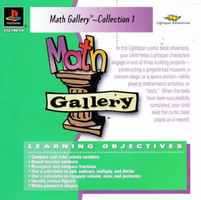 Backdrop artwork for Math Gallery: Collection 1
