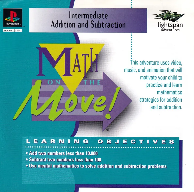 Backdrop artwork for Math on the Move! 1: Addition & Subtraction: Intermediate