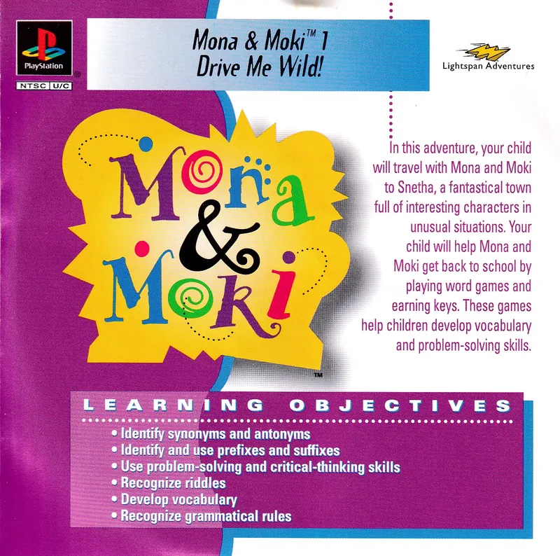 Mona & Moki 1: Drive Me Wild box art
