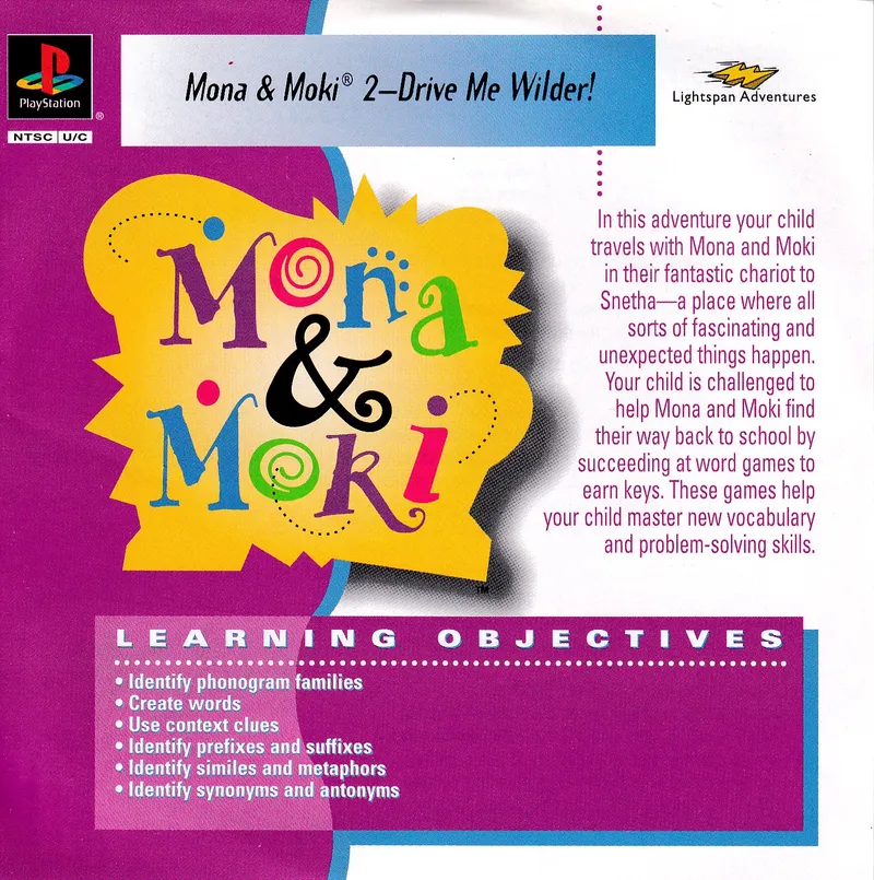 Mona & Moki 2: Drive Me Wilder box art