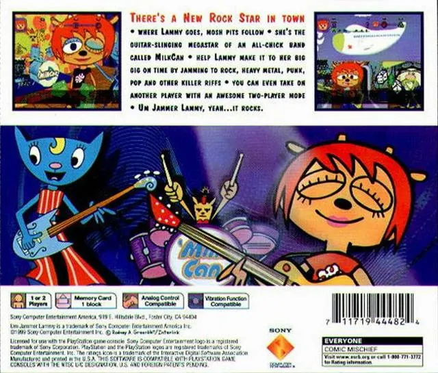 Um Jammer Lammy box back
