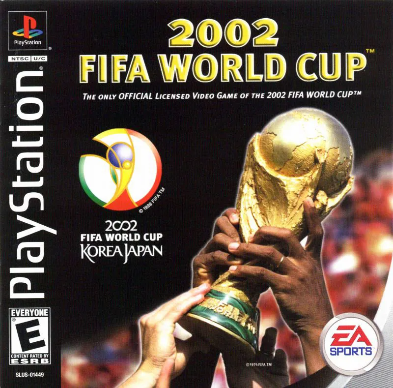 2002 FIFA World Cup cover art for Sony Playstation