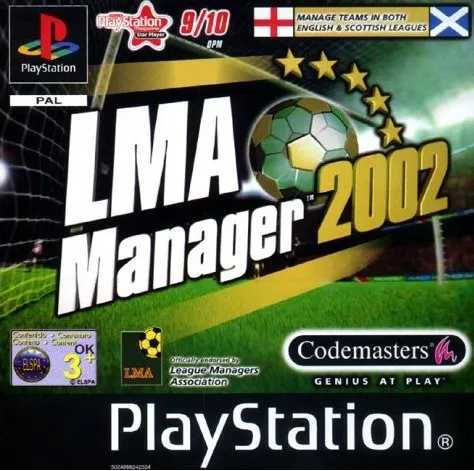 LMA Manager 2002 box art