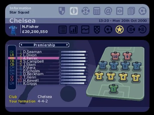 LMA Manager 2002 screenshot