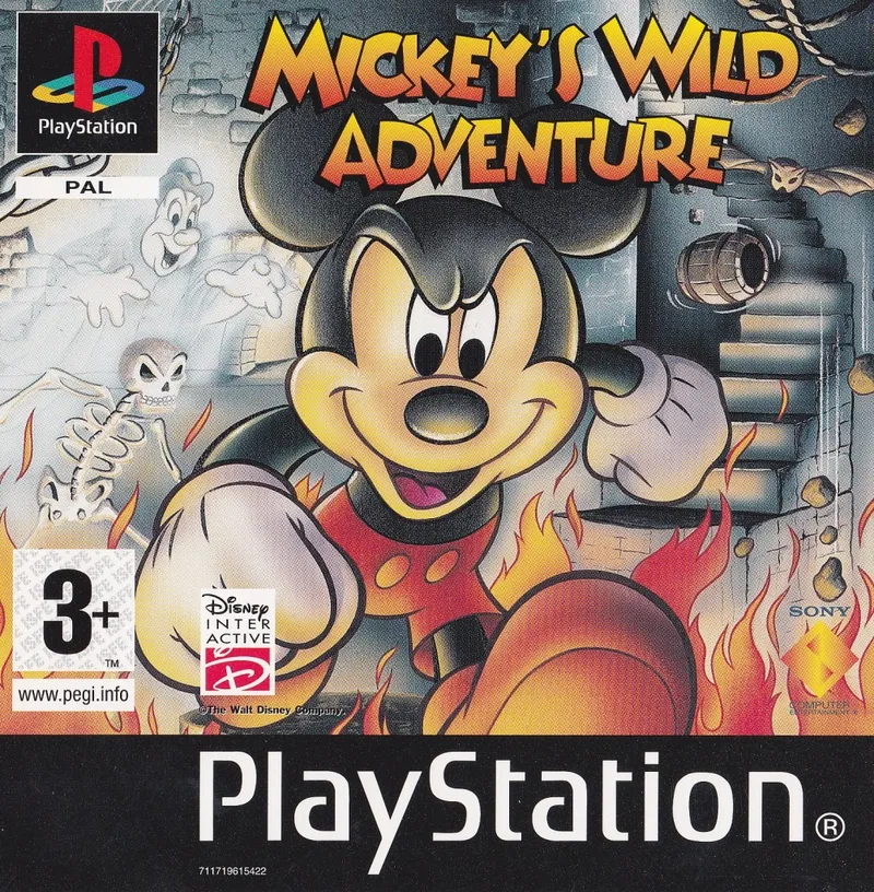 Mickey's Wild Adventure box art
