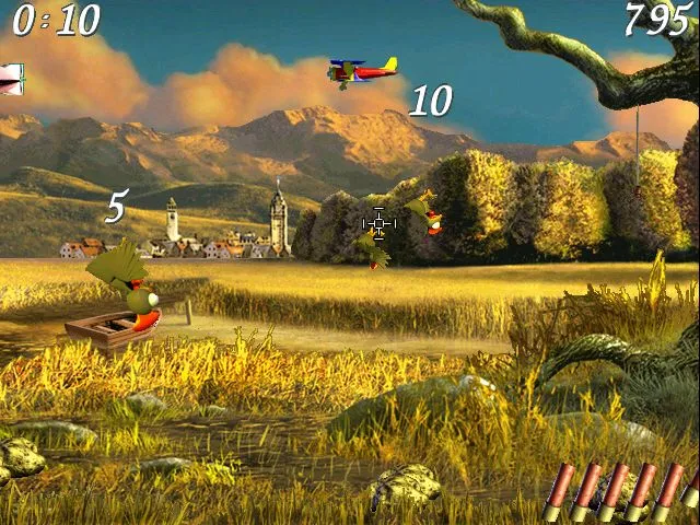 Backdrop artwork for Moorhuhn 2: Die Jagd Geht Weiter