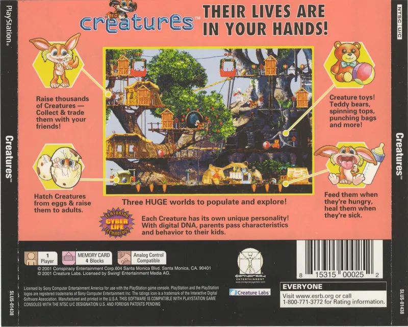Creatures box back