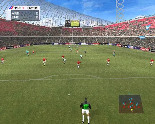 Backdrop artwork for Actua Soccer 3